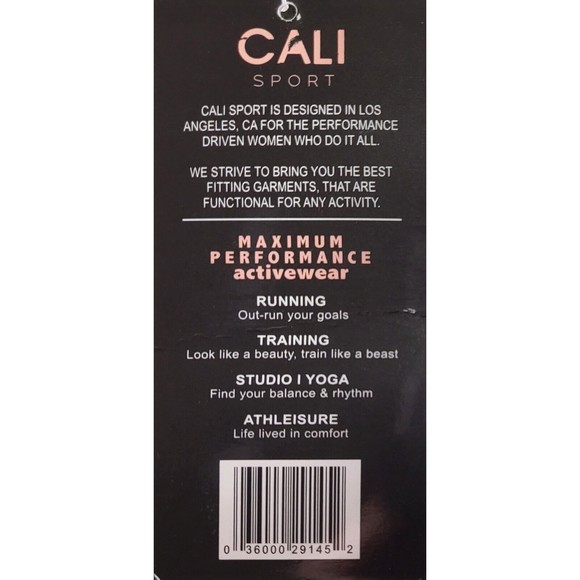 Cali Sport Olive Yoga Running Training Leggings Small Boot Cut New With… - Picture 3 of 4